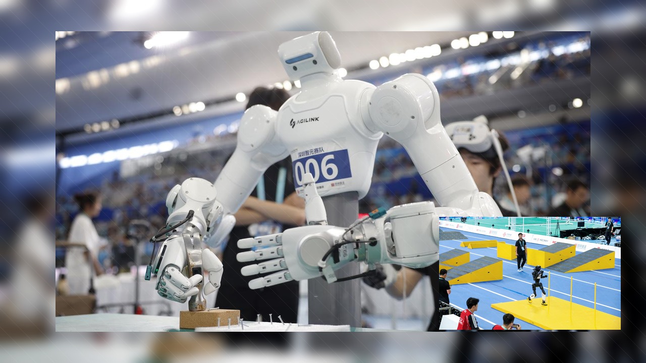 J9九游会 J9IBOT 在世界人形机器人大赛首秀夺18金｜J9九游会科技资讯配图